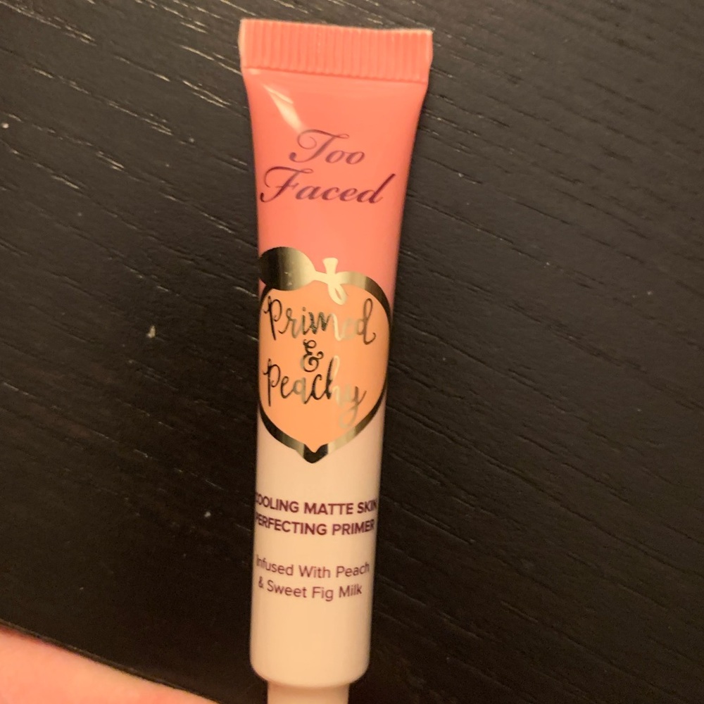 2/$20 Too Faced Primed & Peachy Primer mini